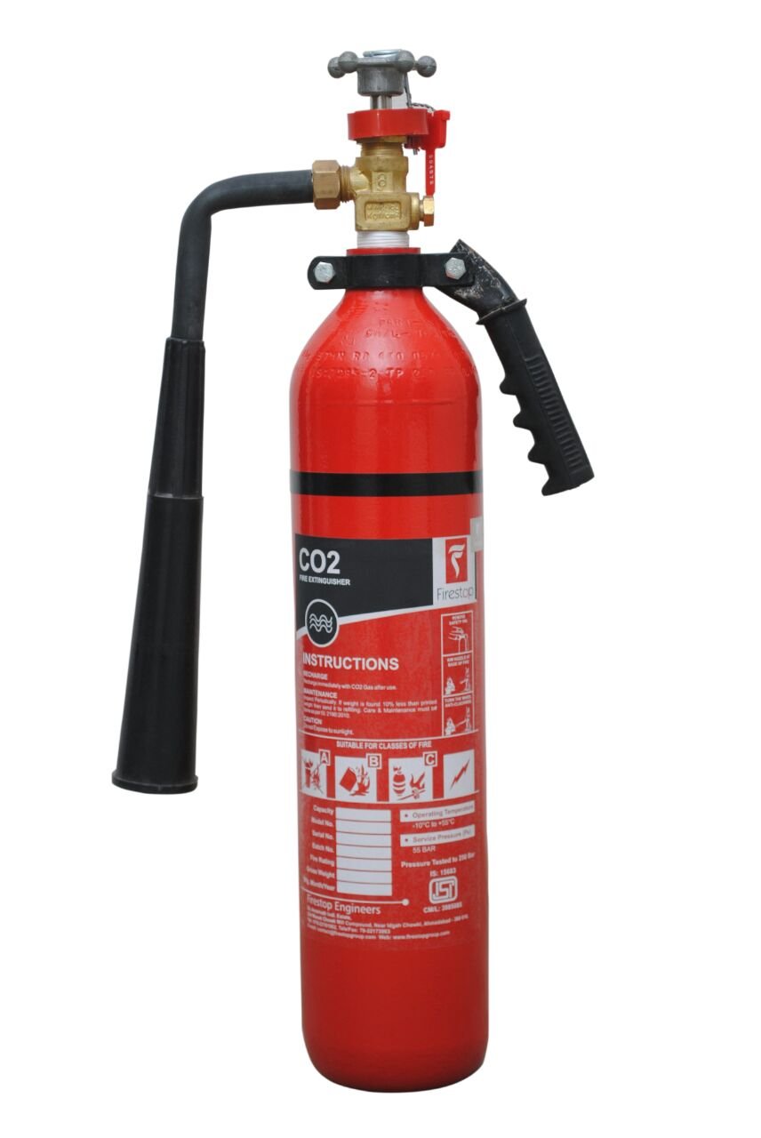 Fire Stop CO2 Gas Based Fire Extinguishers