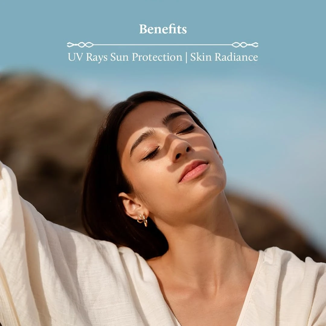 Blue Nectar SPF 30 Plant Based Brightening Face Cream Eladi Kumkumadi Cream for Natural Skin Brightening Face