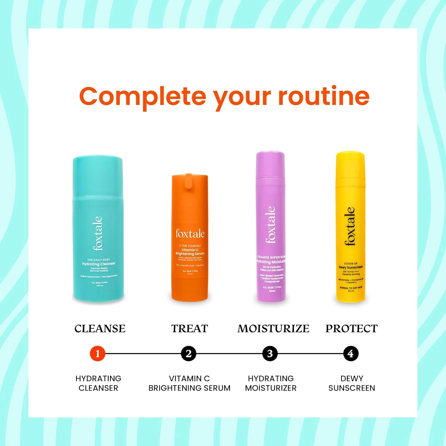 Foxtale Gentle Hydrating Face Wash with Hyaluronic Acid