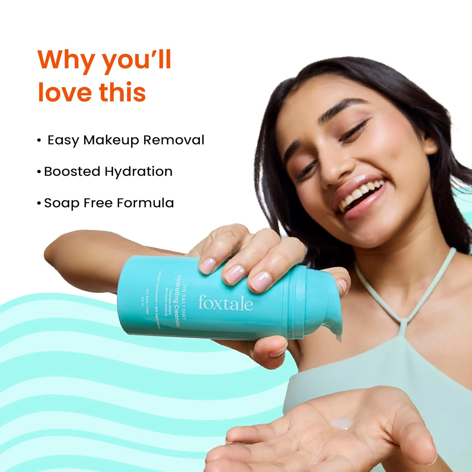Foxtale Gentle Hydrating Face Wash with Hyaluronic Acid
