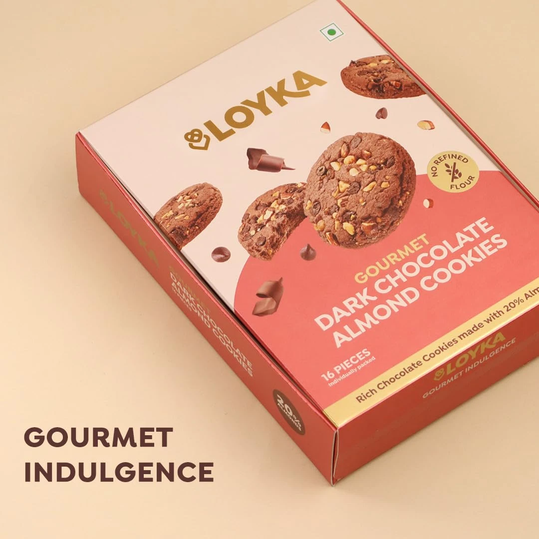 Loyka Chocolate Almond Cookies