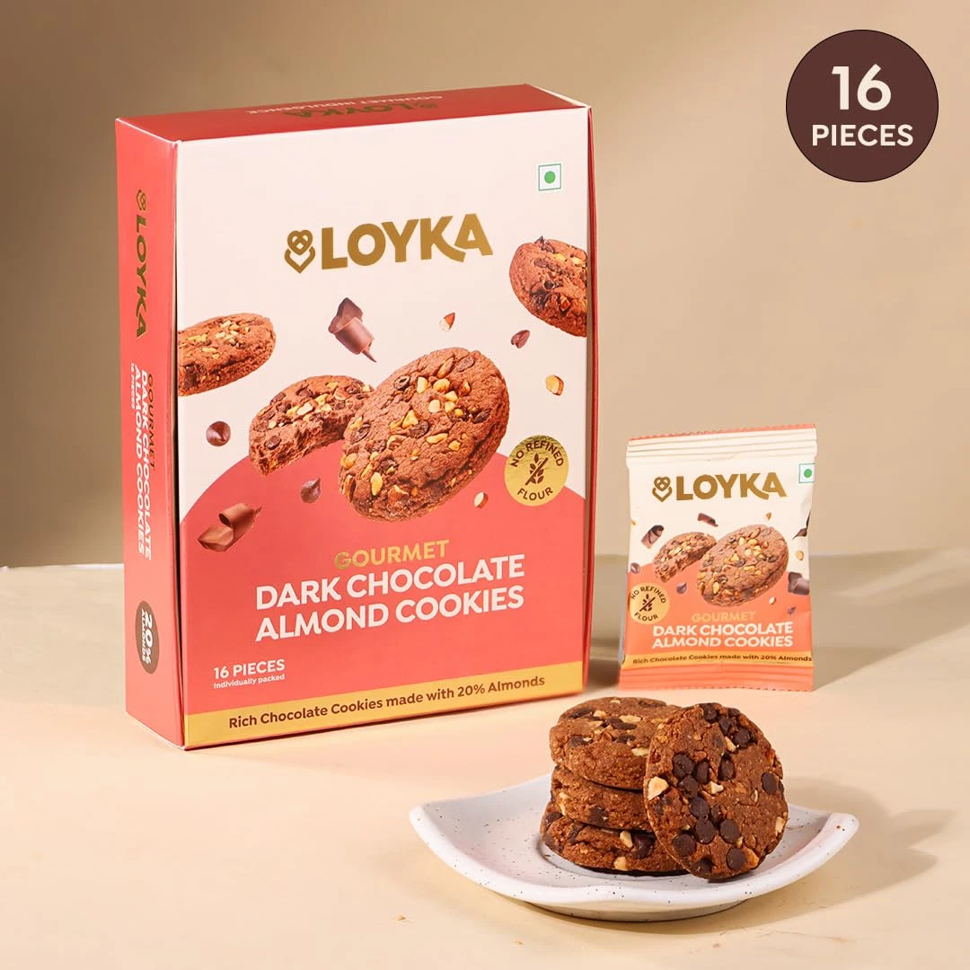 Loyka Chocolate Almond Cookies