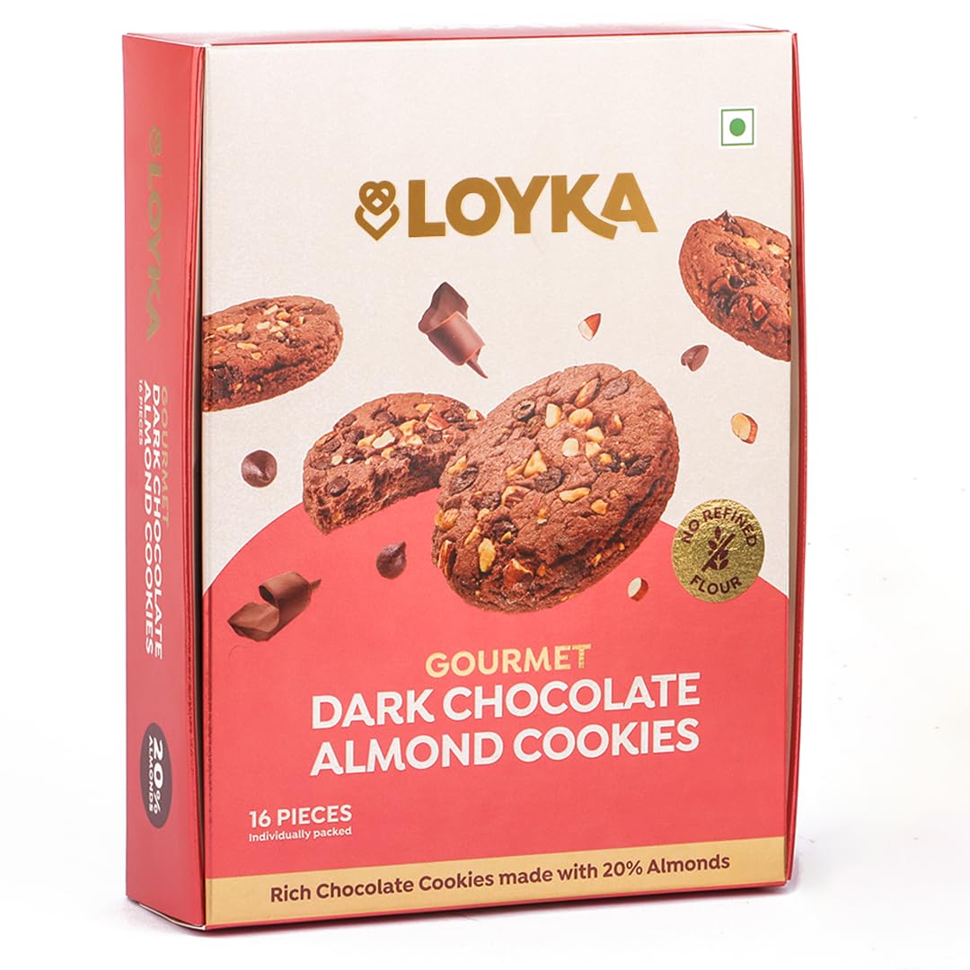 Loyka Chocolate Almond Cookies