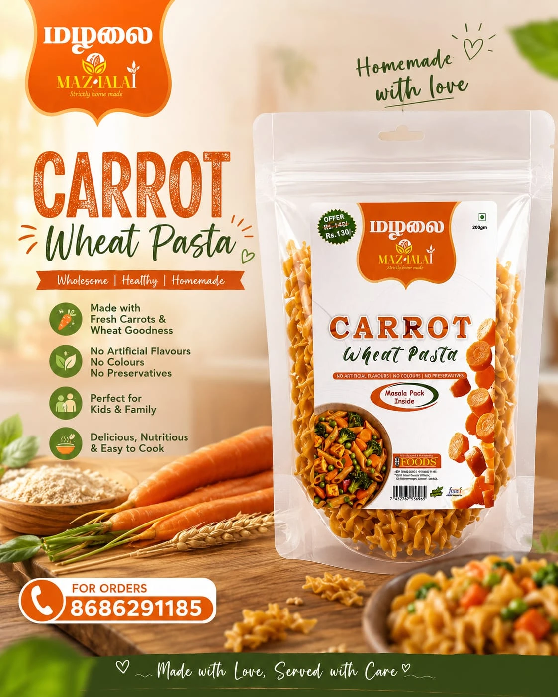 Carrot Pasta