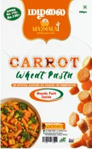 Carrot Wheat Pasta