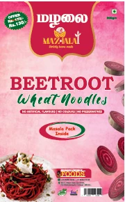 Beetroot Wheat Noodles